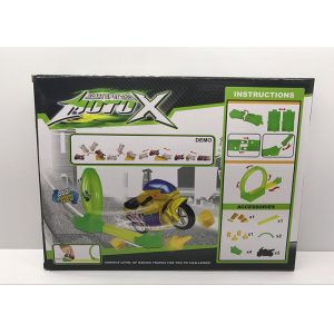 19 " Inertia Motocycle Race Track , Toddler Race Track Toys