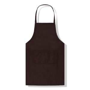 Custom Logo 100% Cotton Adjustable Neck Apron For Kitchen