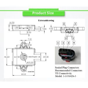 UBHL-MY Hydrogen Leakage Sensor For Customized And Fast Starting Time OEM