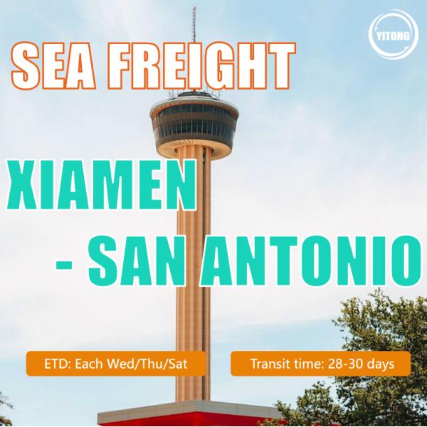 Buy Sea Freight From Xiamen To San Antonio at wholesale prices