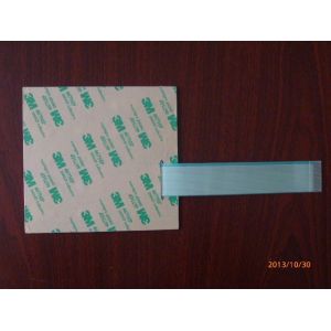 Rubber keys Waterproof Membrane Switch Panel With 3M467 / 3M468 Adhesive