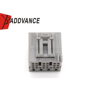 China 1-2295390-3 1-2295389-3 24 Pin Female Gray PA66-GF30 TE Electrical Connectors on sale