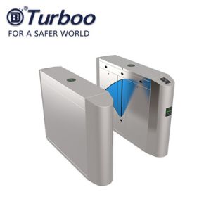 China SUS304 Electronic Flap Turnstile Gate For Swimming Pool And Toilets on sale