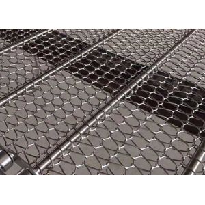 2.8mm To 40mm Spiral Balanced Weave Conveyor Belt 304 Stainless Steel