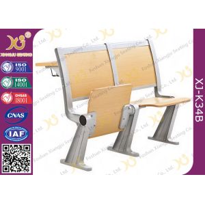 Cold Rolled Steel Bookshelf Lecture Theatre Seating With Writing Table