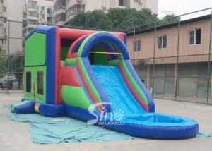 Quality 5in1 module panels outdoor kids inflatable bounce house slide combo from Sino Inflatable for sale