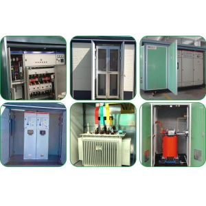 Prefabricated Mobile transformer Substations Assembly Electrical Substation Used