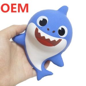 Customized Shark PU Foam Squishy Toy custom your own design toy