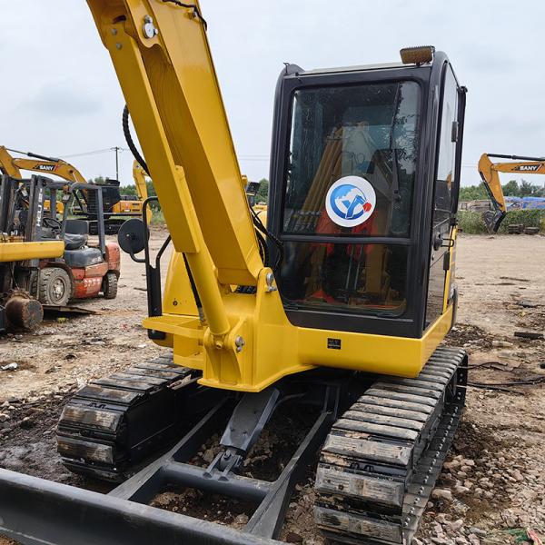 5T Tracked Small Used Komatsu Excavators PC56-7 Hydraulic Crawler