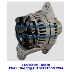 0120655032 - Bosch Alternator 24V 80A (Pulley 8S) 0 120 655 032