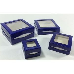 Matte Lamination Fancy Paper Gift Box For Jewelry Packaging