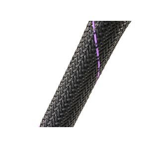 Custom Diameter Heat Resistant Wire Sleeve , PET Material Heat Proof Cable