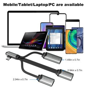 USB Hub Cable For Reading And Copy Also The Usb Adaptor Fast Transfer Data