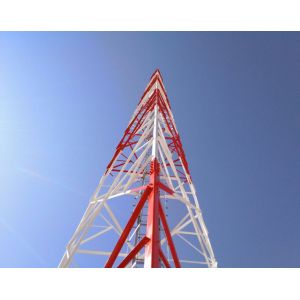 Hot Galvanized Free Standing 120km/H 45m 3 Legged Tower