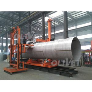 Stainless steel tank fit-up plasma welding center