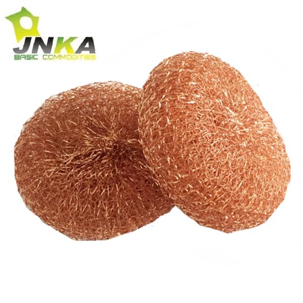 Pure Copper Wire Spiral Scourer Kitchen Cleaning Ball 20g/pc
