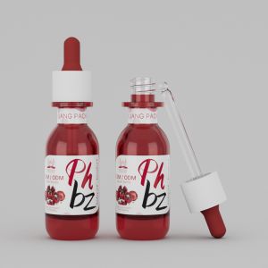 Non - Toxic Glass Serum Toner Essence Oil Bottle For Cosmetic Packaging