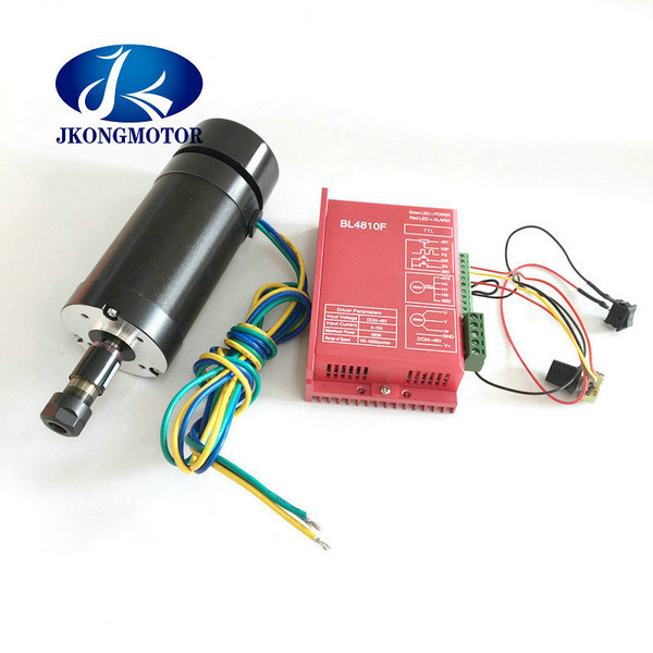 Buy 500W Cnc Spindle Motor Mach3 ER11 DC 48V 0.44N.M Brushless Electric Motor at wholesale prices