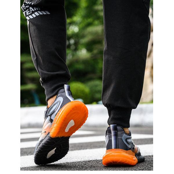 Summer BOA Rotating Button Work Shoes with KPU Flying Knit and Kevlar Anti-stab Safety Features