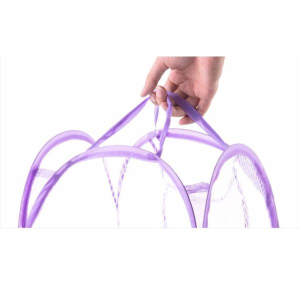 Dirty Clothes Light Nylon Mesh Pop Up Laundry Hamper Household