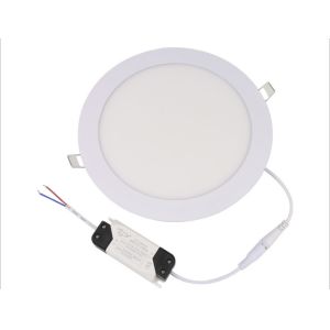 Ultrathin White Diameter 90mm / 110mm Aluminum LED Commercial Light