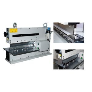 Guillotine Type Pneumatic PCB Cutting Machine With Two Sharp Linear Blades