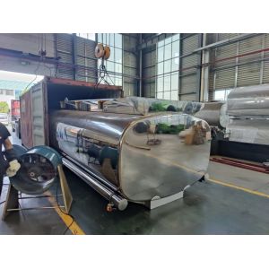 304 316 Stainless Steel Tanker Truck Liquid Food Water Carrier Truck