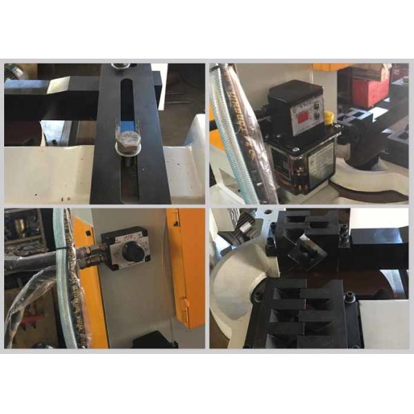 Stainless Steel Pipe Cutting Machine , Semi Automatic Tube Cutting Machine