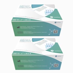 Plastic Antigen Swab Test Kit 99% Accuracy 25 Test/Box