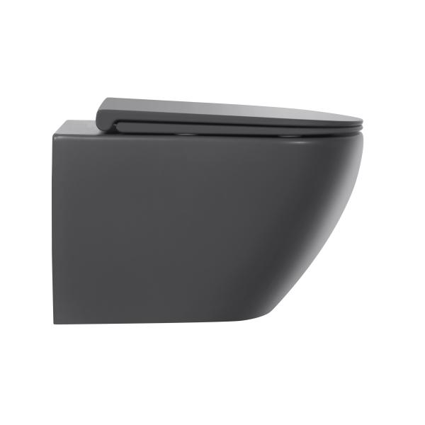 European Style Simple Sanitary Ware Bathroom Ceramic WC White Rimless Wall Hung Floating Toilets