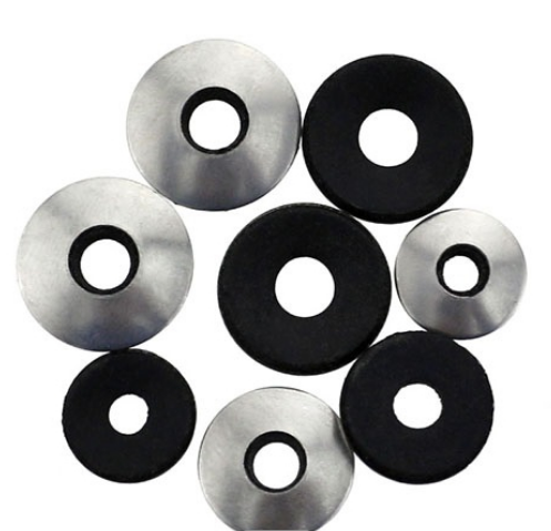 High Strength Stainless Steel 201/304/316 Flat Washers with EPDM Gasket Rubber Waterproof Plain Washer JIS Standard