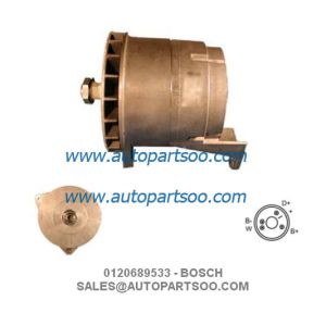Quality 0120689533 0120689591 - BOSCH Alternator 24V 120A Alternador for sale
