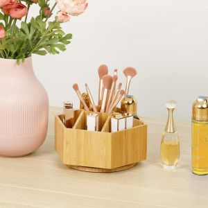 360 Degree Rotating Pen Holder Cute and Creative Storage Boxes Bins for Customer