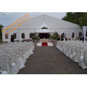 Wedding Party Waterproof Tent Canopy Aluminum Structure Fire Retardant Event