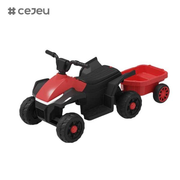 Buy CJ-BEJ-3199 New 6-Wheel Electric Quad Bike Kids Battery-Powered Plastic Ride-on Vehicle One Drive Beach Off Road Toy Car at wholesale prices