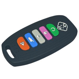 Cute Remote Control Shape Baby Silicone Teether Toy New MHC