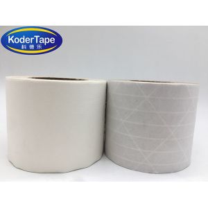 Gummed Fiber Glass Inside 19.2lbs/ In Kraft Paper Tape For Bounding