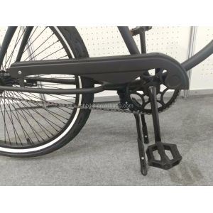 26 Inch Men's Single Speed Vintage Spring Fork Beach Cruiser for Flatland