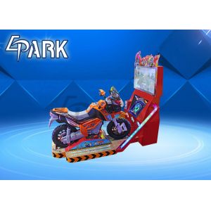 Quality Kids Motorcycles Video Simulation 250W Racing Game Machine for sale
