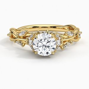 Secret Garden Diamond Engagement Ring For Women Or Girls