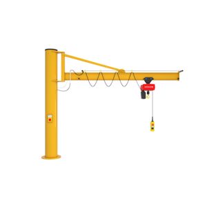 Industrial BZ Model Free Standing Jib Crane Lifting Equipment