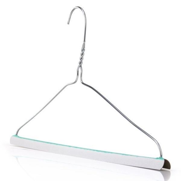 Buy Dry Cleaning 1.9mm PVC Coated Laundry Wire Hanger at wholesale prices
