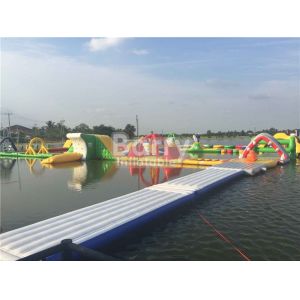 Seels Theme Inflatable Floating Water Park Durable Inflatable Amusement Park