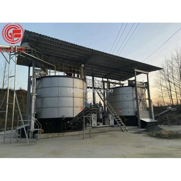 Buy 120M3 Compost Fertilizer Production Towable Manure Fermentation Tank at wholesale prices