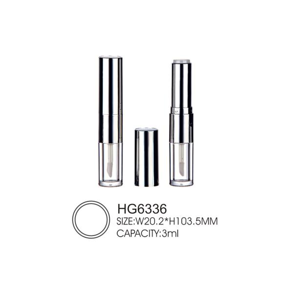 Buy 2 In 1 Empty Lip Gloss Bottle Dual Function Lip Gloss Cosmetic Packaging at wholesale prices