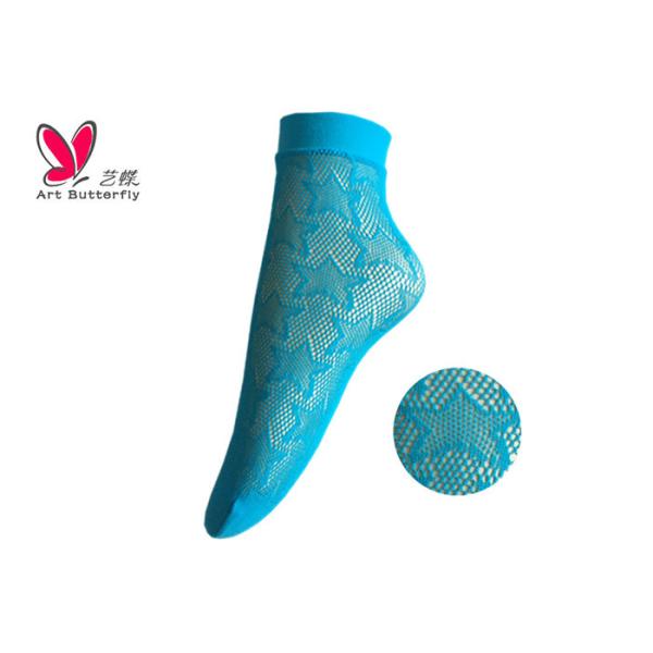Buy Commercial Knitted Nylon Women'S Fishnet Ankle Socks OEM Service at wholesale prices