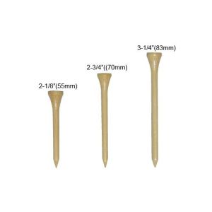 Quality Natural Bamboo Golf Tees for sale