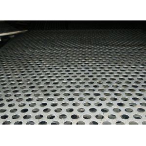 1m Long Perforated Aluminum Sheet With 10mm Hole