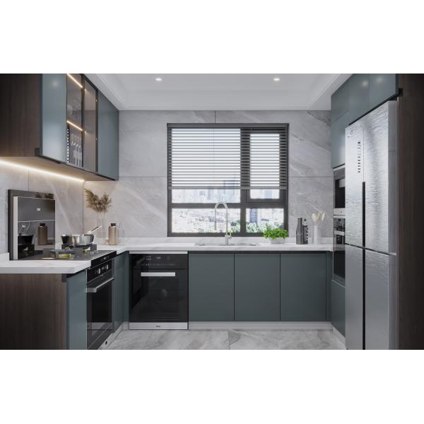 Buy Modular Kitchen Cabinets with Backsplash & Drawer Accessories at wholesale prices