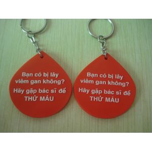 Eco Friendly 3d Keychains Custom , Pvc Rubber Keychain OEM Acceptable